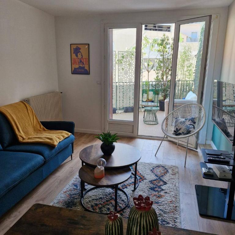 Cozy T2 avec terrasse - Apartamento de 1 dormitorio - 8
