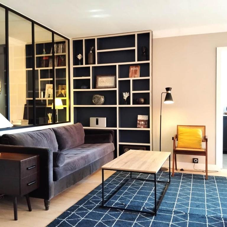 Elegant 48sqm apartment Eiffel - view & large terrace - Appartement 1 Chambre - 1