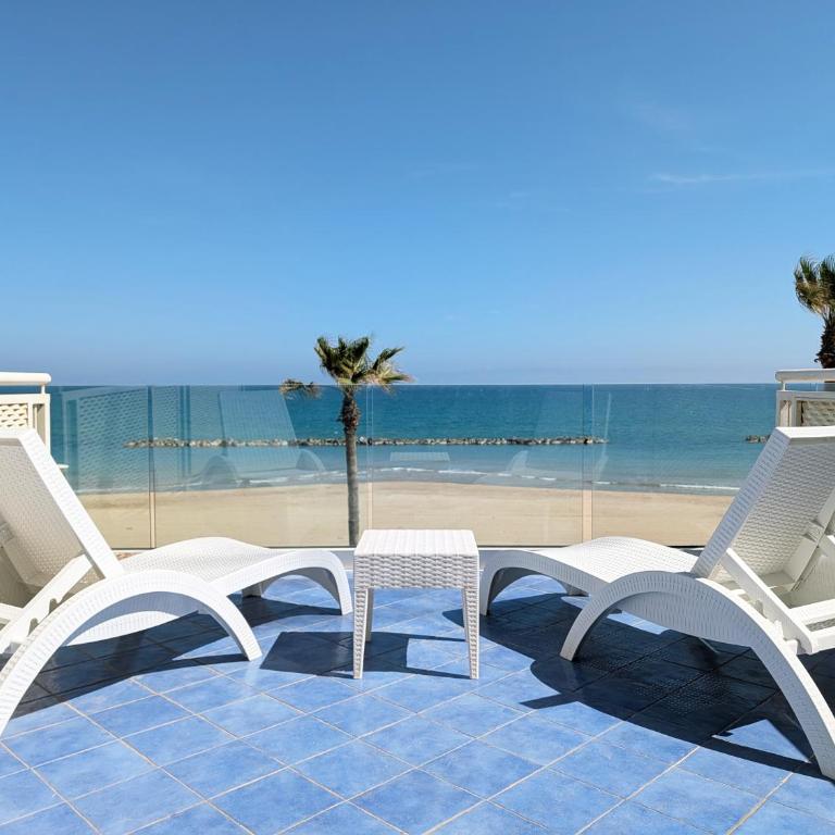 Terrazza Blu Termoli Seafront terrace with sea view - Appartamento Deluxe con 1 Camera da Letto e Vista Oceano - 1
