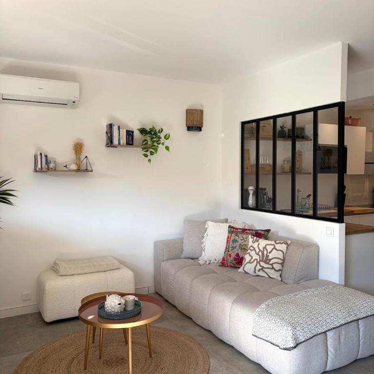 Cozy apartment - sunny terrace avec Clim et parking - Appartement 1 Chambre - 6