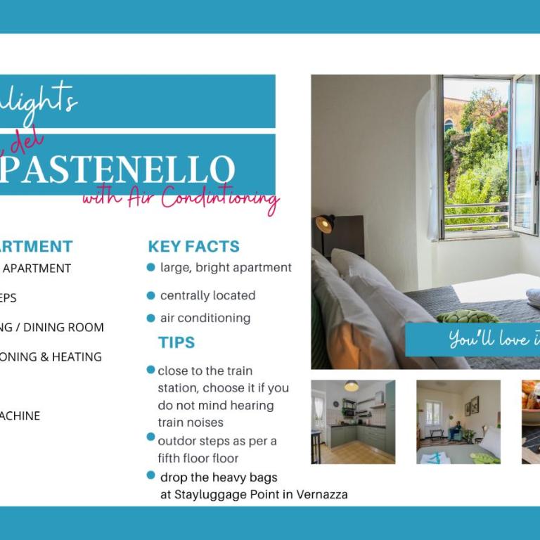 La Casa del Pastenello Family Apartment with AC - Two-Bedroom Apartment - 2