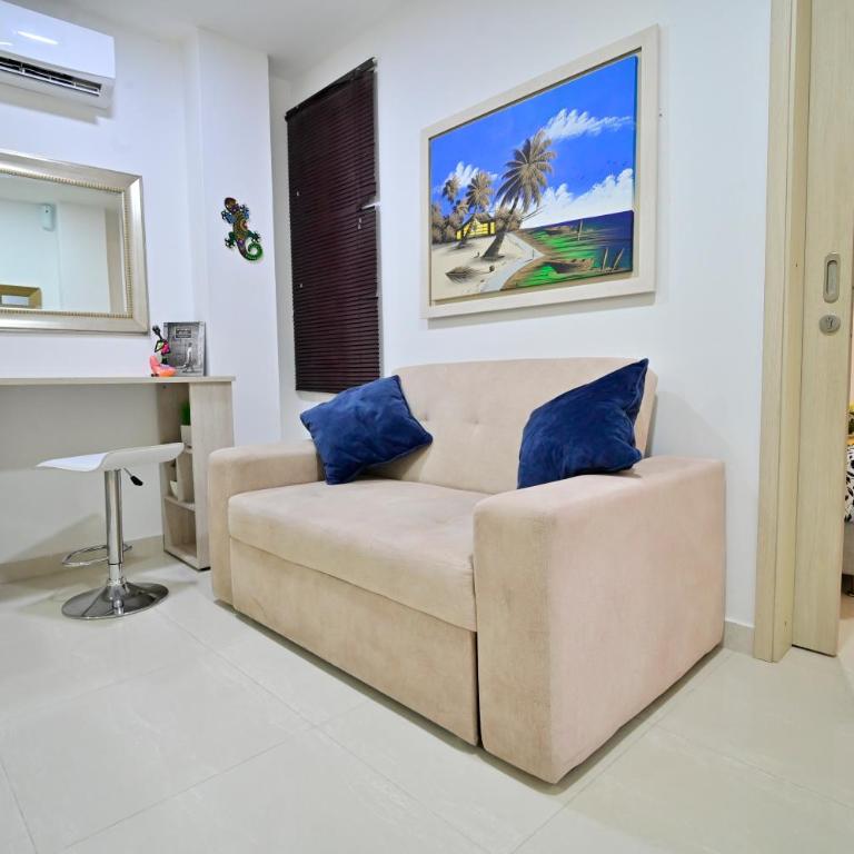 Apto Moderno - Aire Full - A pasos de la playa - One-Bedroom Apartment - 2