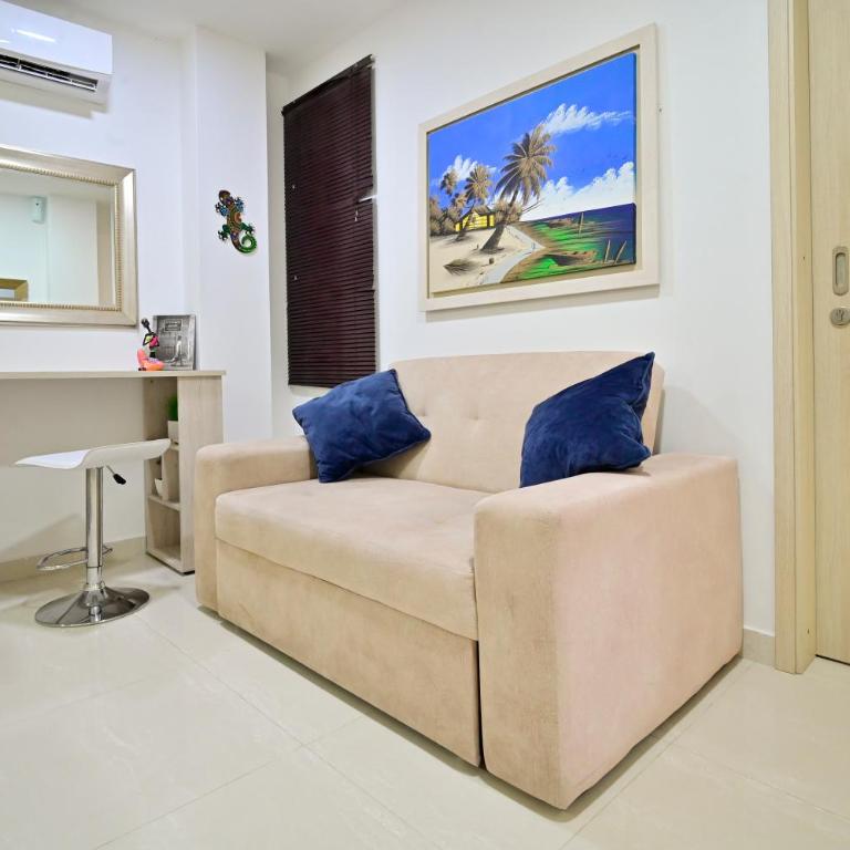 Apto Moderno - Aire Full - A pasos de la playa - One-Bedroom Apartment - 15