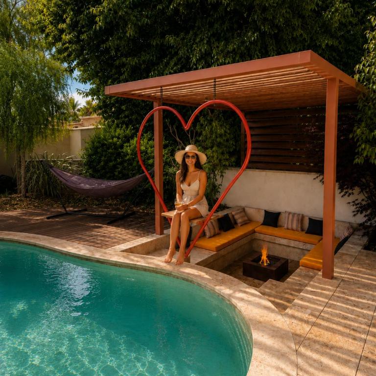 -Oasis&Nirvana-Lisle sur Sorgue-Piscine 4 chambres climatisées babyfoot barbecue brasero - Villa Supérieure - 4