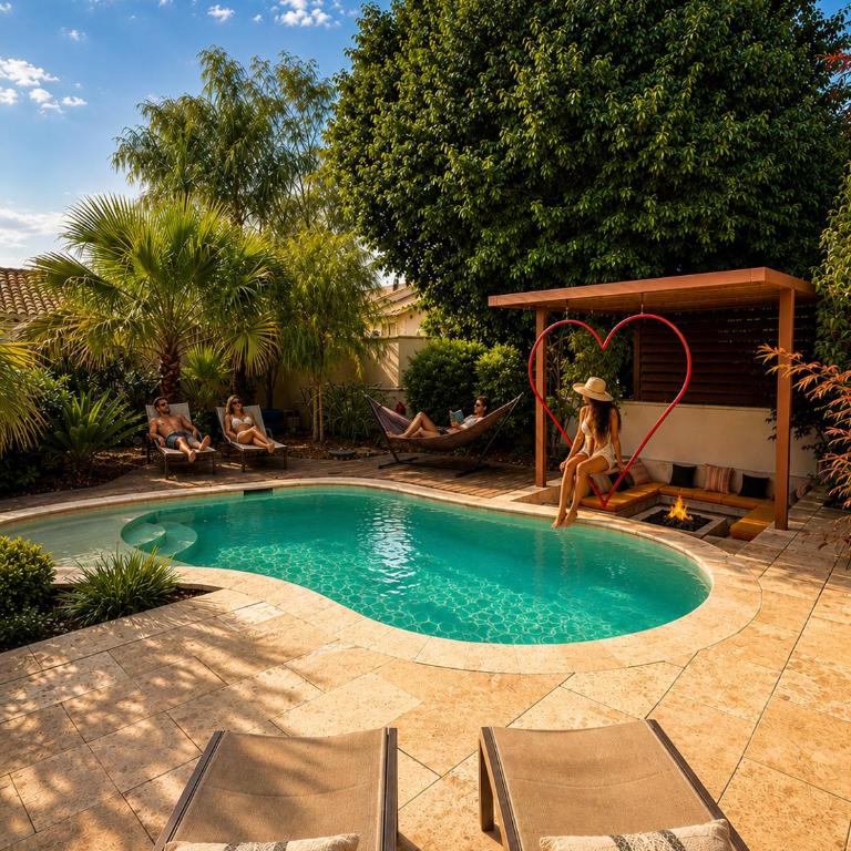 -Oasis&Nirvana-Lisle sur Sorgue-Piscine 4 chambres climatisées babyfoot barbecue brasero - Villa Supérieure - 28