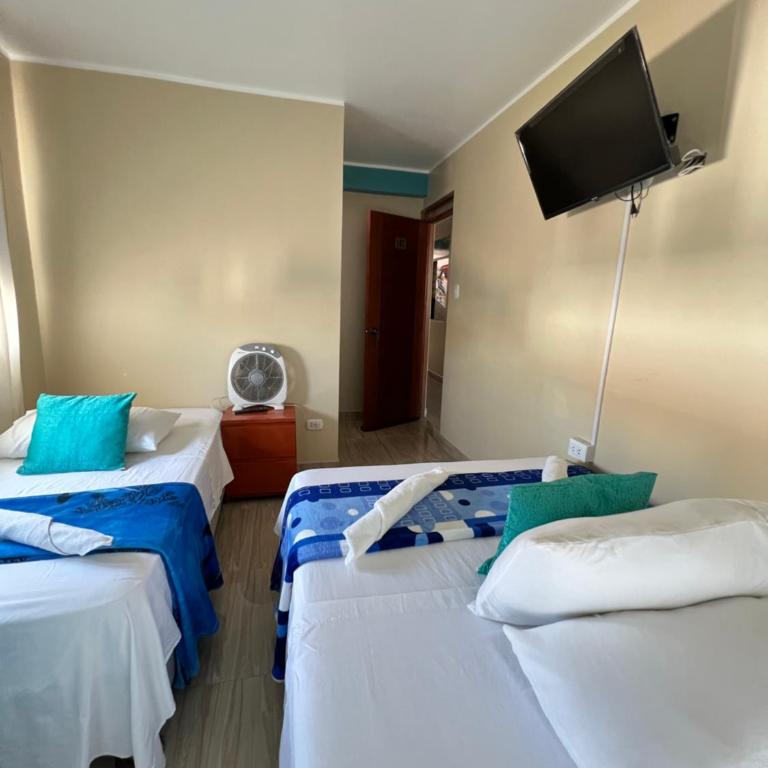hospedaje welcome paracas - Habitación Triple con baño privado - 7