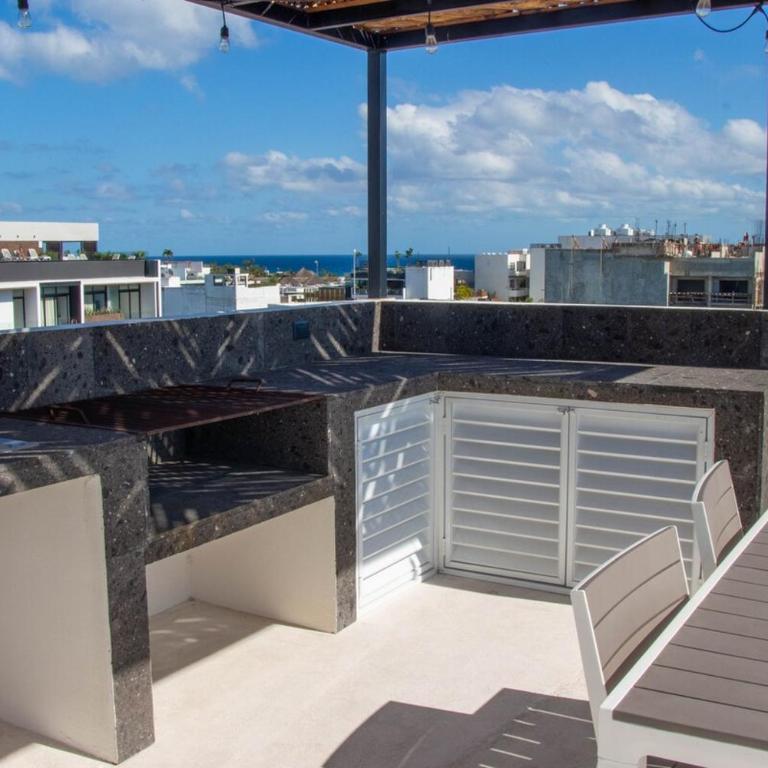 Central 40, 2 bdr Penthouse, Jacuzzi privado - Two-Bedroom Apartment with Balcony and Terrace - 22