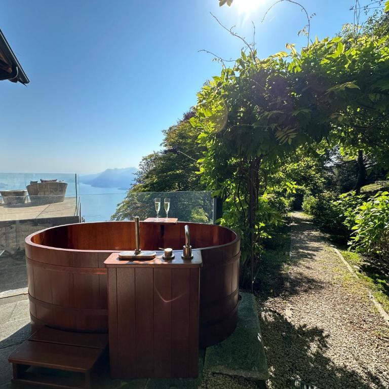 Private Luxury Spa & Silence Retreat with Spectacular View over the Lake Maggiore - Appartamento con Vista Lago e Accesso Spa - 5