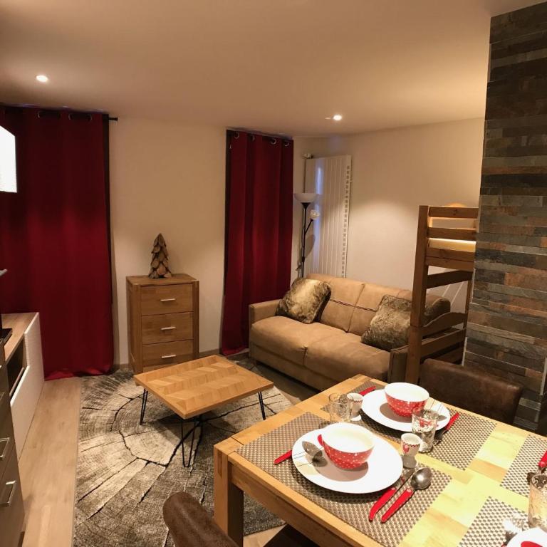 Studio Sur-Équipé Le Chamois - Apartment mit 1 Schlafzimmer - 4