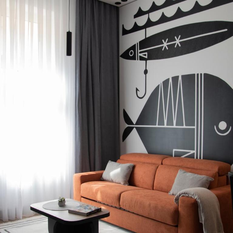 Luxury Astro Apartments in the Heart of Sarajevo - Deluks Apartman sa 1 Spavaćom Sobom i Pogledom na Grad - 1