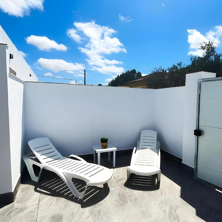 Casa con piscina y aire acondicionado lugar tranquilo - Appartement - 7