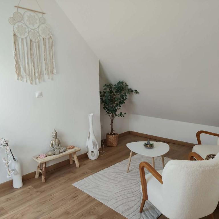 Chambre zen - Chambre Double avec Salle de Bains Privative - 17