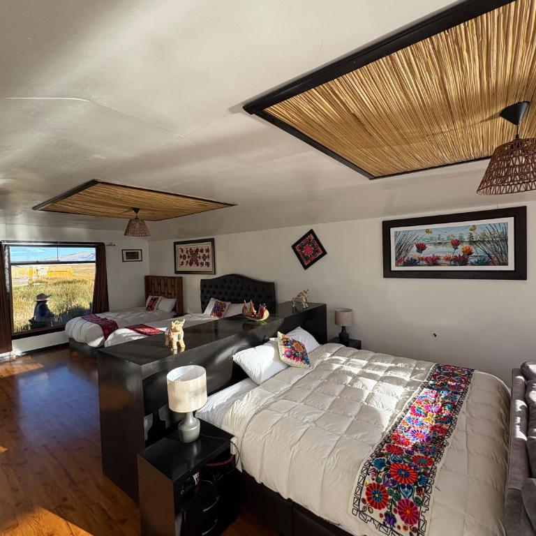 Titicaca Samca Lodge Puno Peru - Habitación Triple con vistas al lago - 9