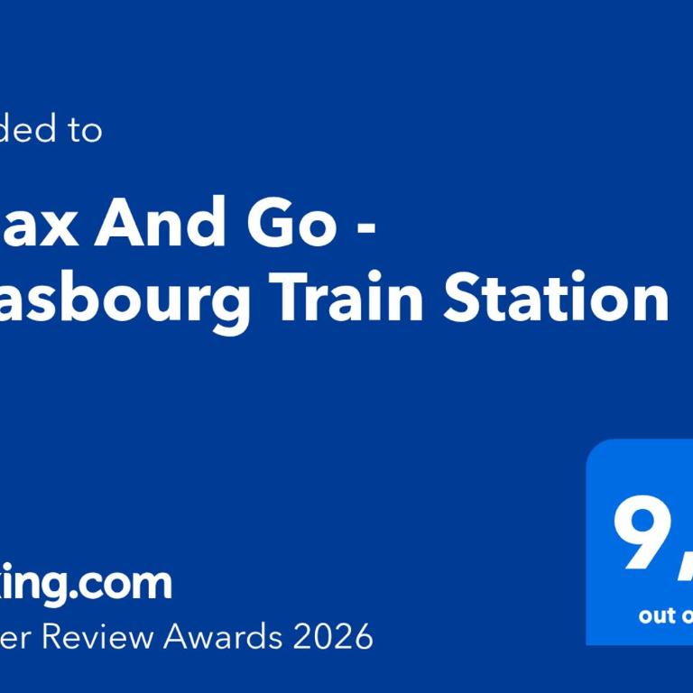 Relax And Go - Strasbourg Train Station - Apartamento de 2 dormitorios - 29