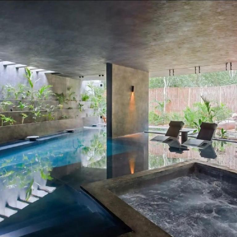 Rose Noir Tulum Premium 4 Bedroom Villa, Private Rooftop Pool & Complimentary Spa, Aldea Zama - Villa - 18