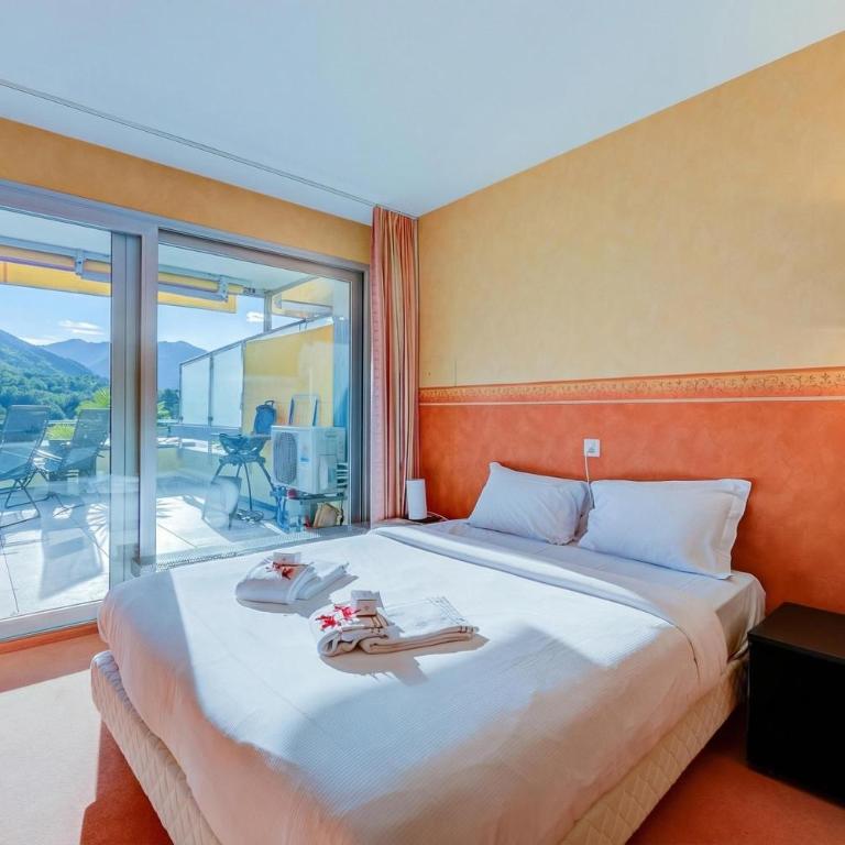 Panorama Maggiore Apartment with Pool in Locarno - Happy Rentals - Appartamento Deluxe - 8