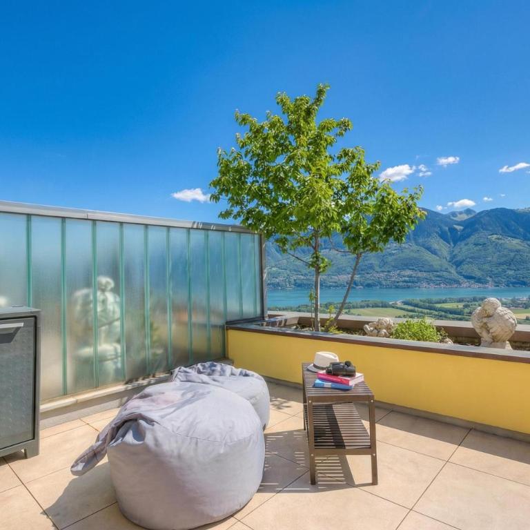 Panorama Maggiore Apartment with Pool in Locarno - Happy Rentals - Appartamento Deluxe - 18