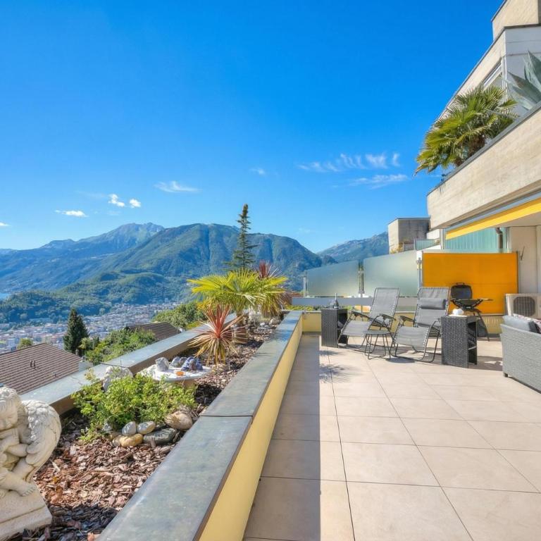 Panorama Maggiore Apartment with Pool in Locarno - Happy Rentals - Appartamento Deluxe - 22