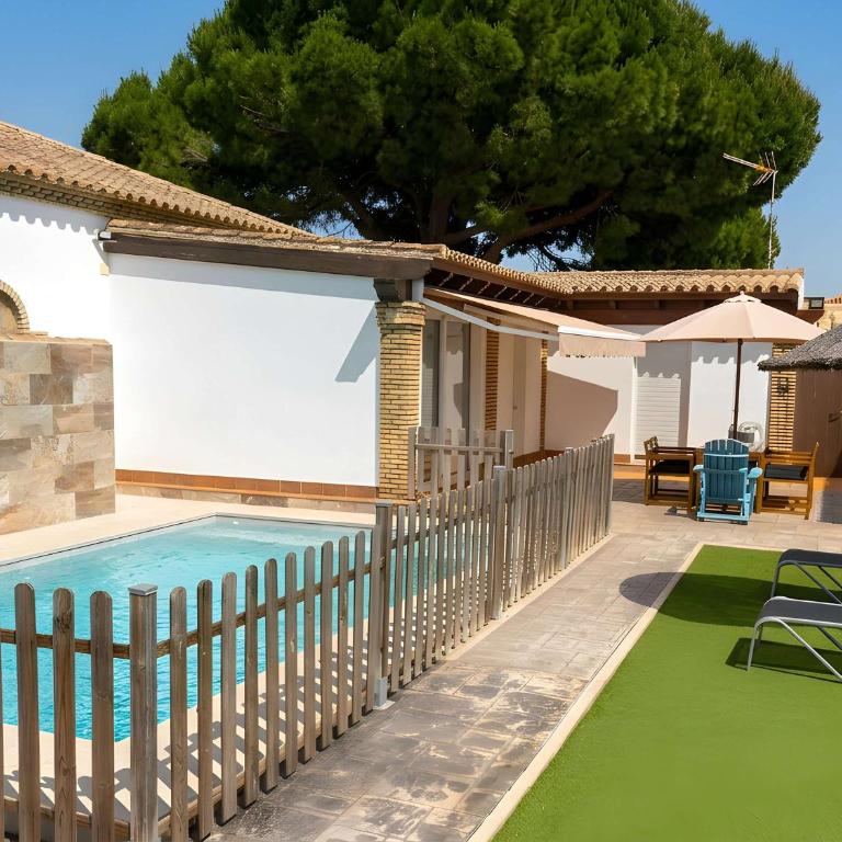 Casa con piscina Privada Barbacoa vallada - Maison de Vacances - 1