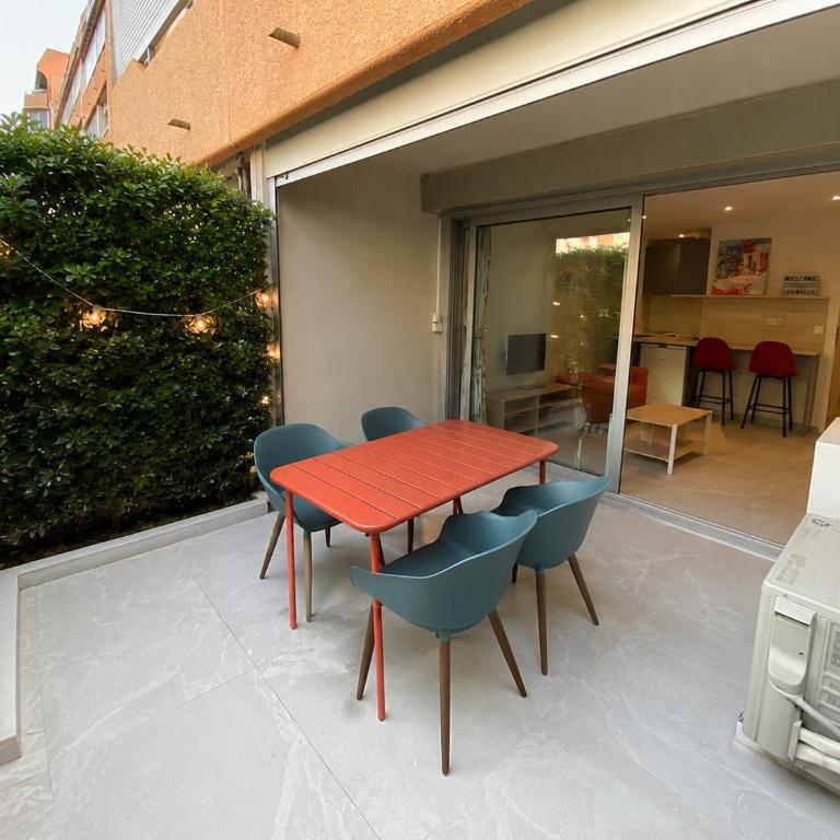 T2 climatisé avec terrasse, port Santa Lucia à 2 min mer - Apartment mit 1 Schlafzimmer - 2