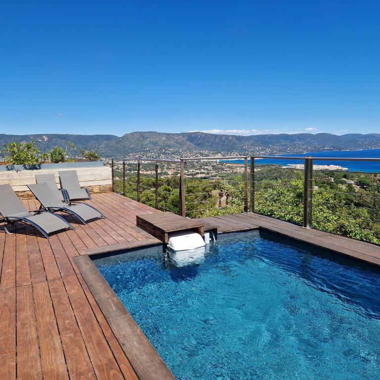 Gaou - Villa ONEIROS, paisible avec piscine & vue mer - Villa - Vue sur Mer - 2