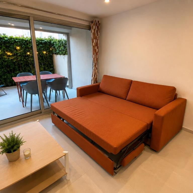 T2 climatisé avec terrasse, port Santa Lucia à 2 min mer - Apartment mit 1 Schlafzimmer - 16