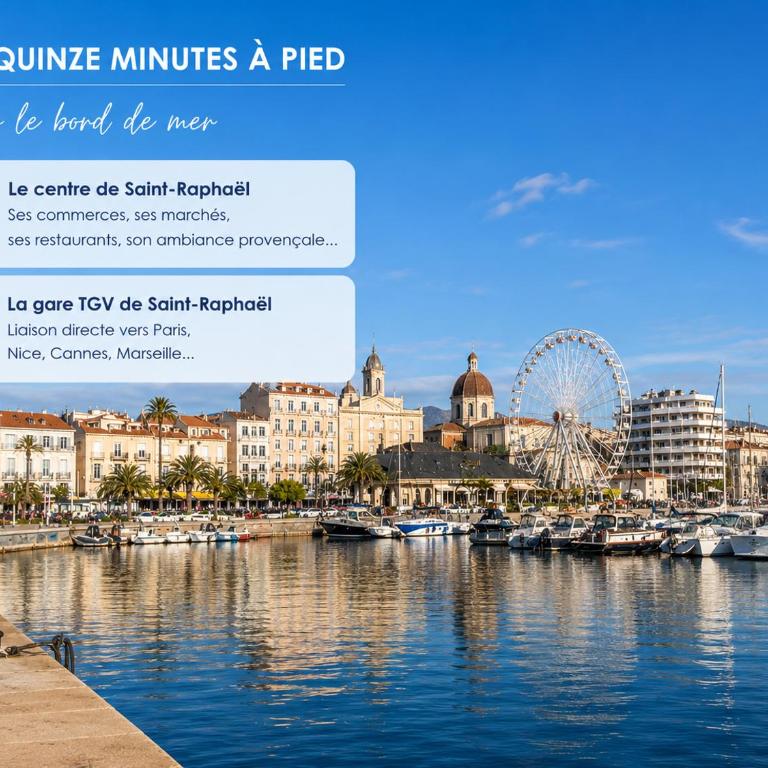T2 climatisé avec terrasse, port Santa Lucia à 2 min mer - Apartment mit 1 Schlafzimmer - 23