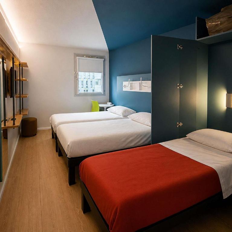 Ibis budget Dijon Centre Clemenceau - Chambre Triple avec Lits Jumeaux - 5