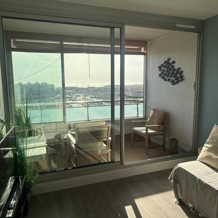 Appartement vue mer Carnon Plage dernier étage proche Parc Expo - Appartement 1 Chambre - 28