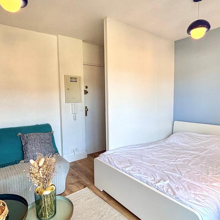 Le Riviera – Studio centre, plages à pied - Studio-Apartment mit Balkon - 7