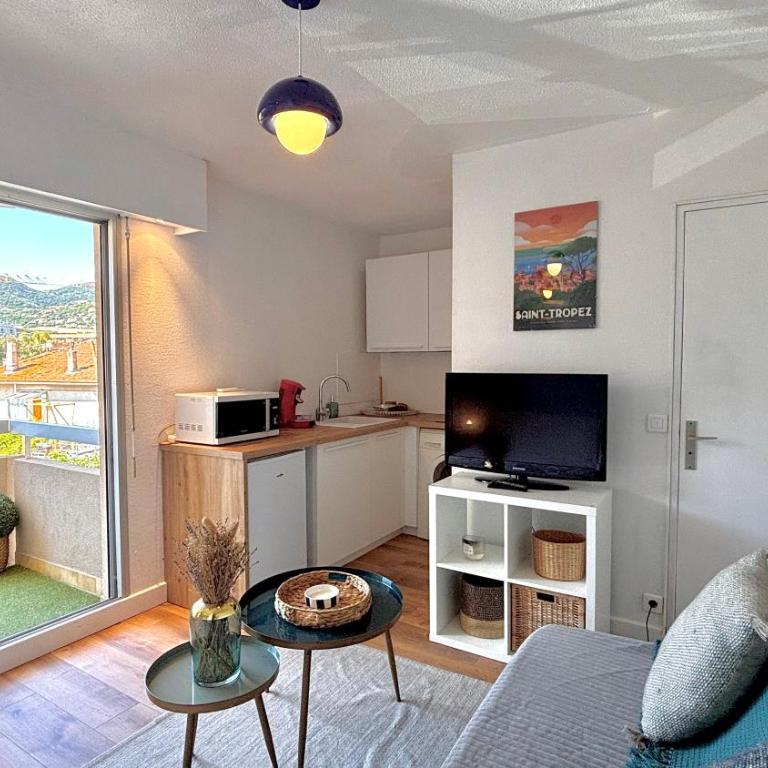Le Riviera – Studio centre, plages à pied - Studio-Apartment mit Balkon - 2