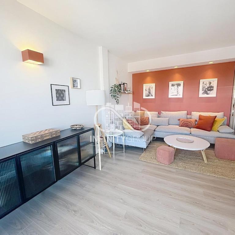 Élégance & Confort à Cannes – Superbe 3 Pièces Rénové avec Terrasse & Parking - Appartement 2 Chambres - 2