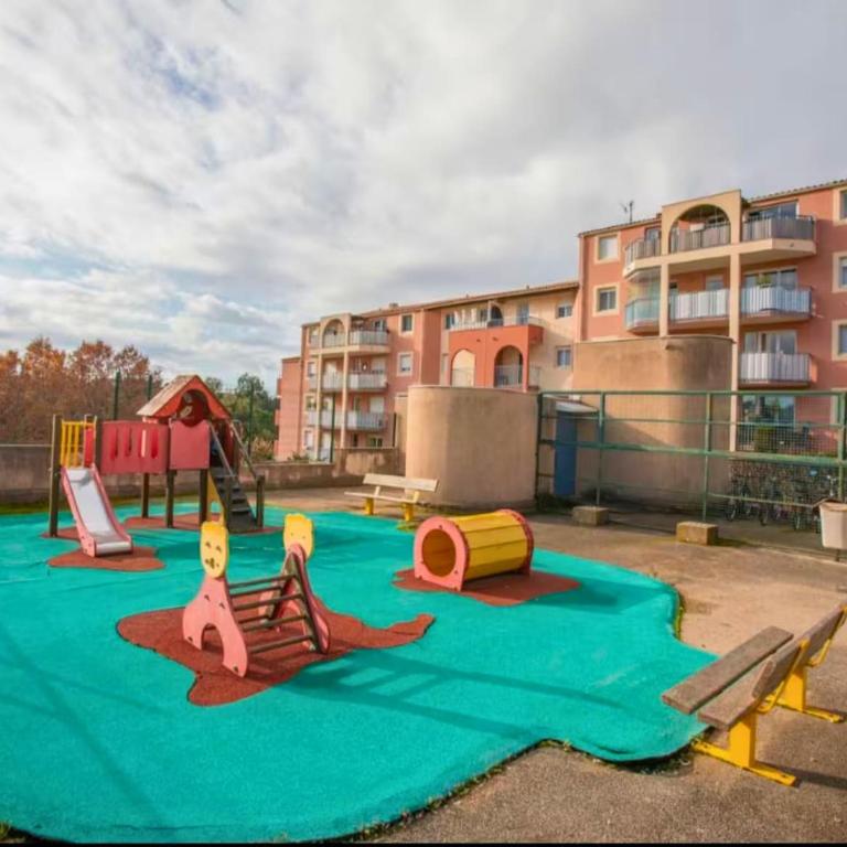 T3 Fréjus - Piscine et Tennis - Le Lagon Bleu - Apartment mit 3 Schlafzimmern - 7