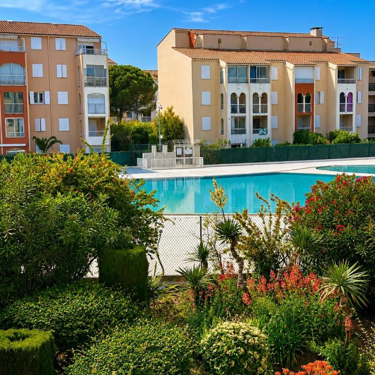 T3 Fréjus - Piscine et Tennis - Le Lagon Bleu - Apartment mit 3 Schlafzimmern - 8