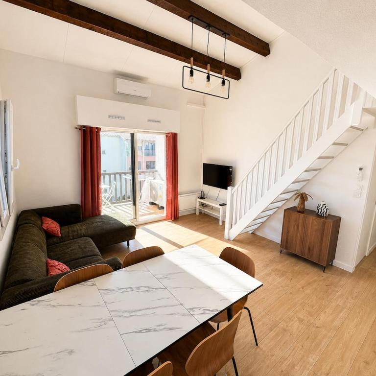 T3 Fréjus - Piscine et Tennis - Le Lagon Bleu - Apartment mit 3 Schlafzimmern - 14