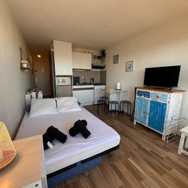 Studio Cabine climatisé avec parking privé - Studio mit Balkon - 8