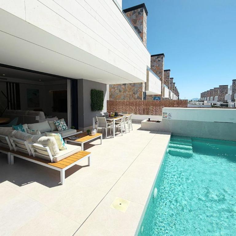 LUXURY VILLA ALMENDRO 15 WITH PRIVATE HEATED POOL at SANTA ROSALIA RESORT by PREMIUM SPAIN PROPERTIES - Villa - 50