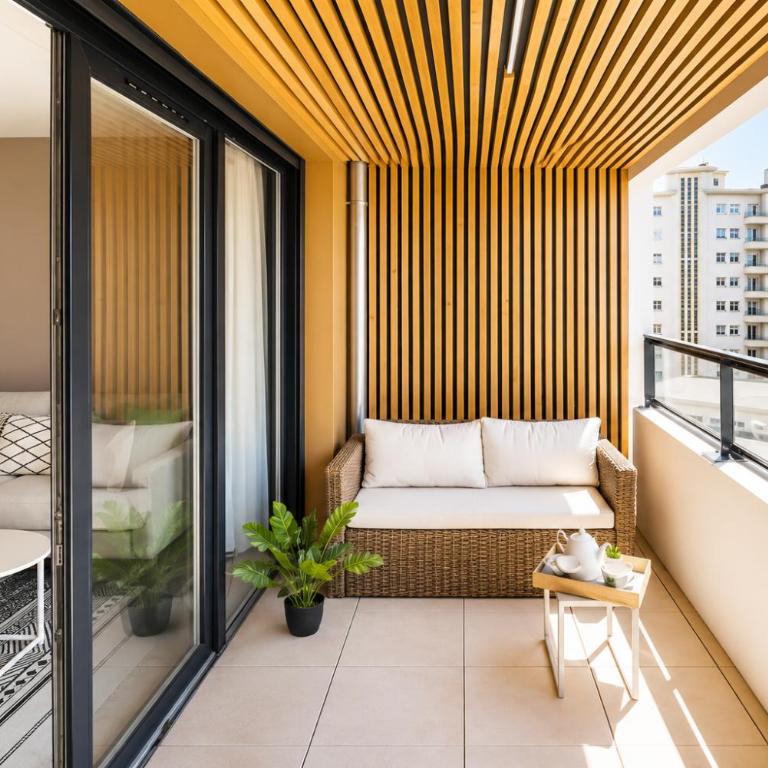 Zenao Appart'hôtels Lyon 7 - Superior Apartment mit 1 Schlafzimmer und Balkon - 3