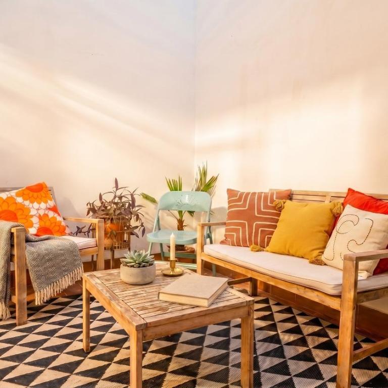 Bright 2BR home with double patio Macarena - Apartamento de 2 dormitorios - 3