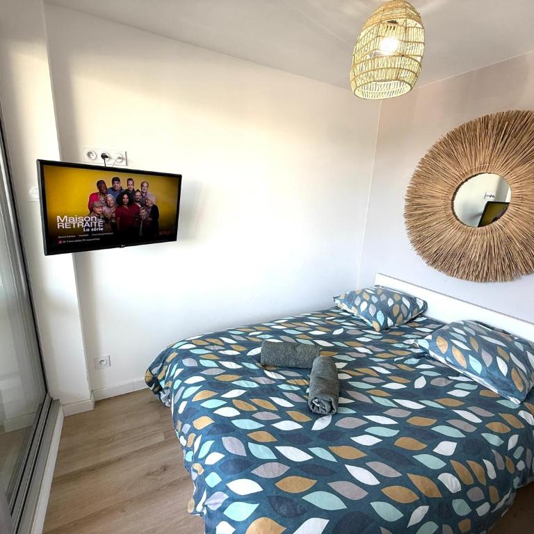 L'Escale de Port-Camargue , 4 pers, piscine, climatisation, parking - Apartamento de 2 dormitorios - 7