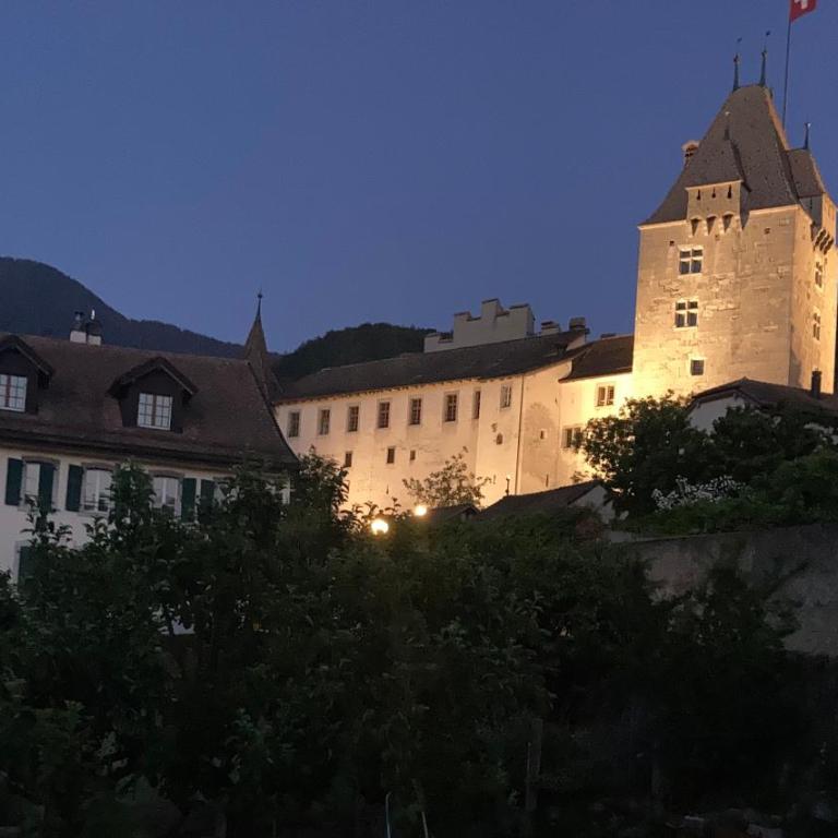 Studio avec vue sur le Château d'Aigle - Apartment mit 1 Schlafzimmer - 11