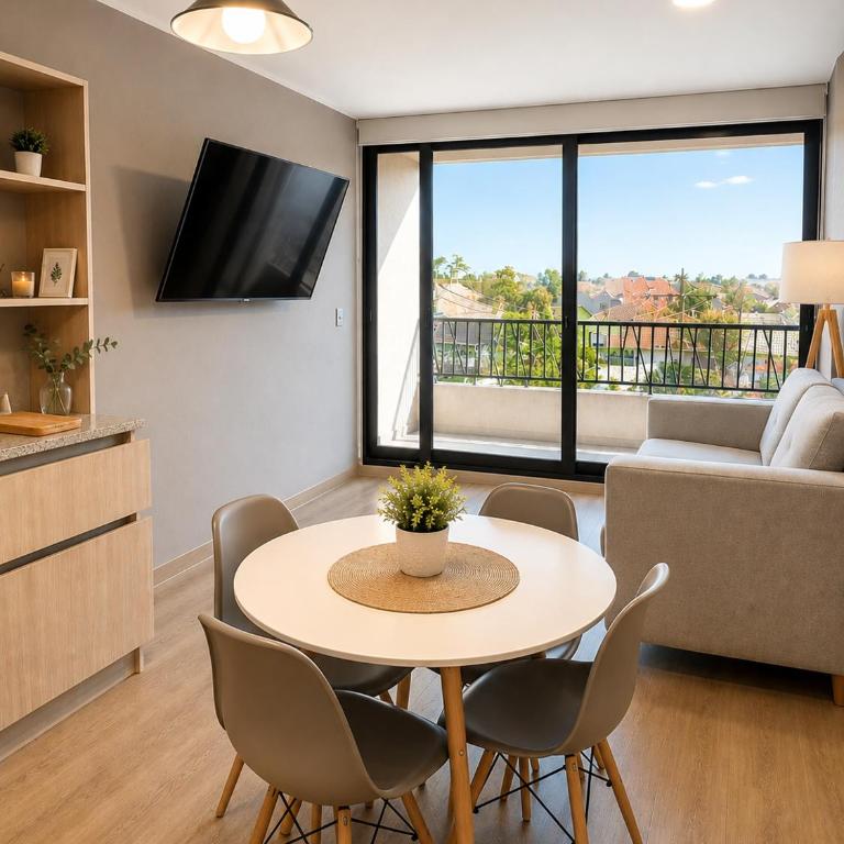 Moderno depto Ñuñoa - Apartamento de 1 dormitorio - 2