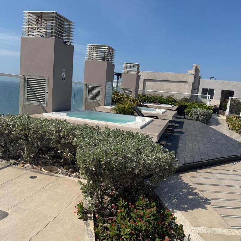 Reserva del Mar Apartamento Loft con Vista Lateral al Mar Piso 18 - Apartamento de 1 dormitorio con balcón - 5