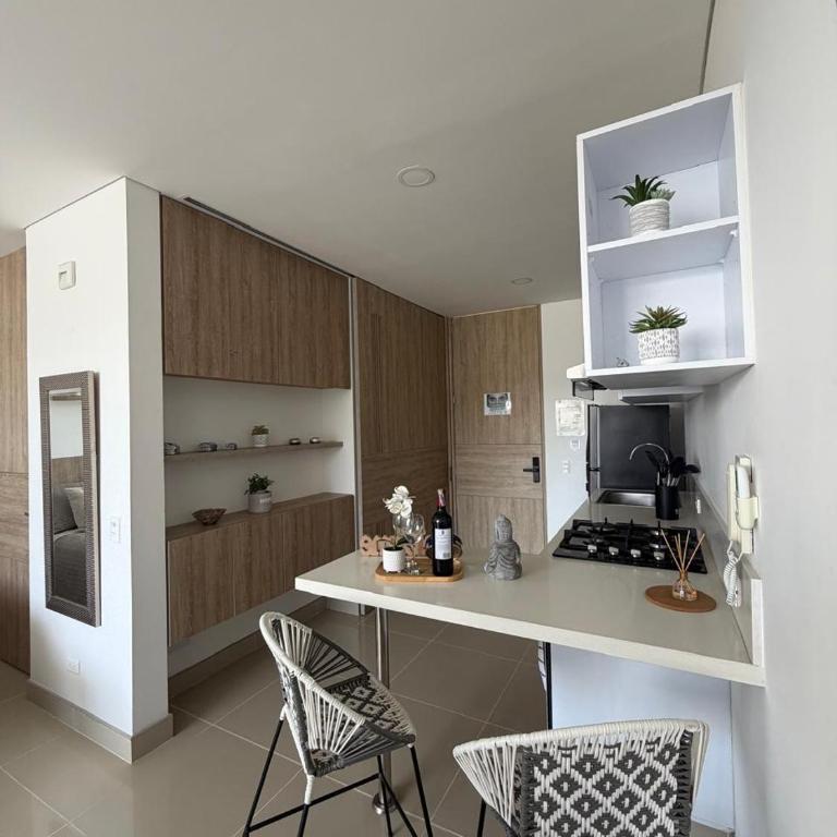 Reserva del Mar Apartamento Loft con Vista Lateral al Mar Piso 18 - Apartamento de 1 dormitorio con balcón - 8