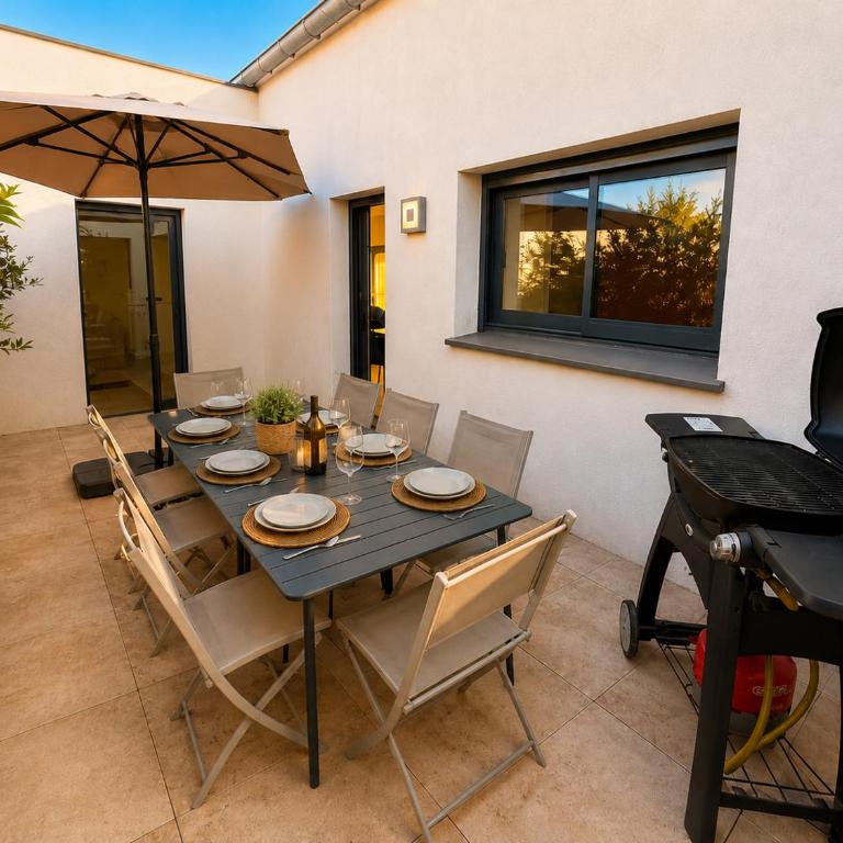 -Oasis&Nirvana-Lisle sur Sorgue-Piscine 4 chambres climatisées babyfoot barbecue brasero - Villa Supérieure - 3
