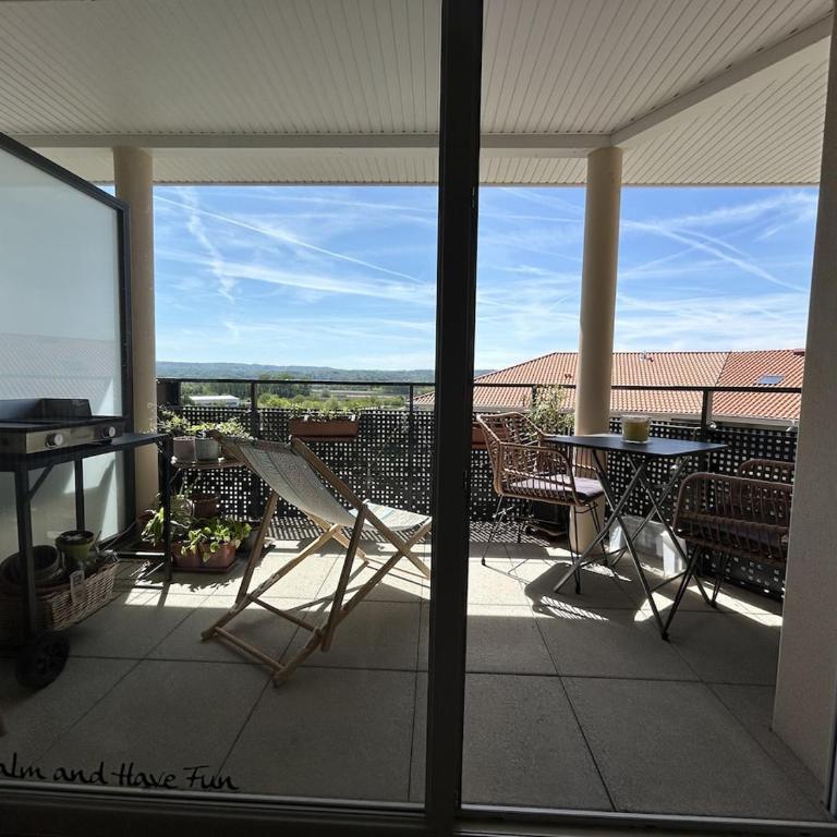 Nid douillet - Terrasse Séjour au vert - Proche de Lyon - Appartement 1 Chambre - 4