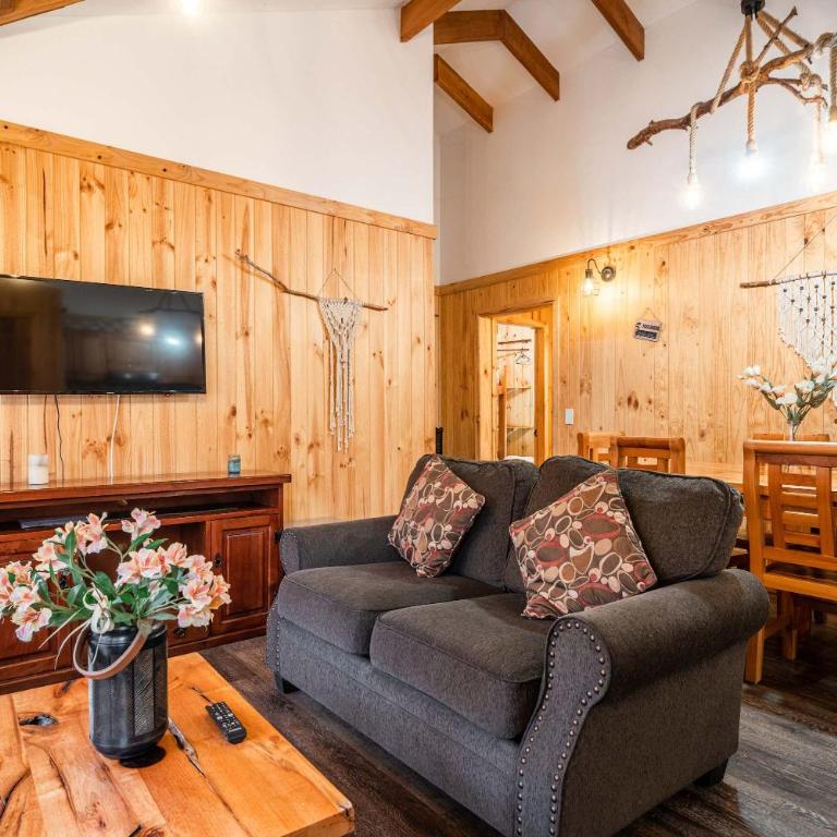 Valle Aventura cabaña 8 personas Hot tub Smart TV Wifi - Chalet - 5