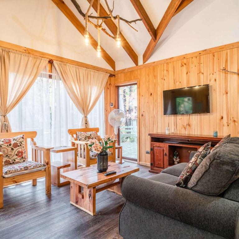 Valle Aventura cabaña 8 personas Hot tub Smart TV Wifi - Chalet - 8