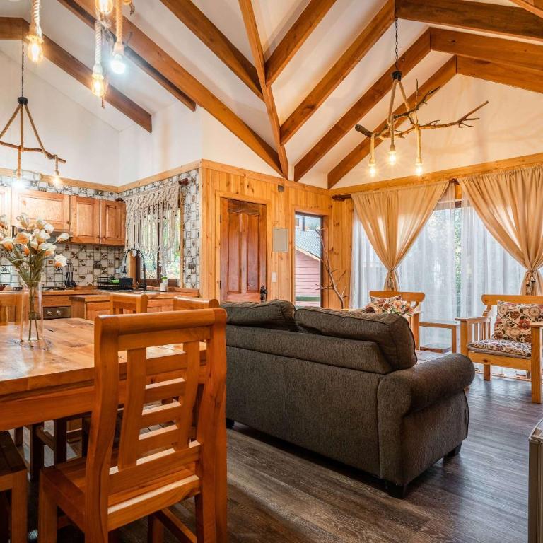 Valle Aventura cabaña 8 personas Hot tub Smart TV Wifi - Chalet - 2