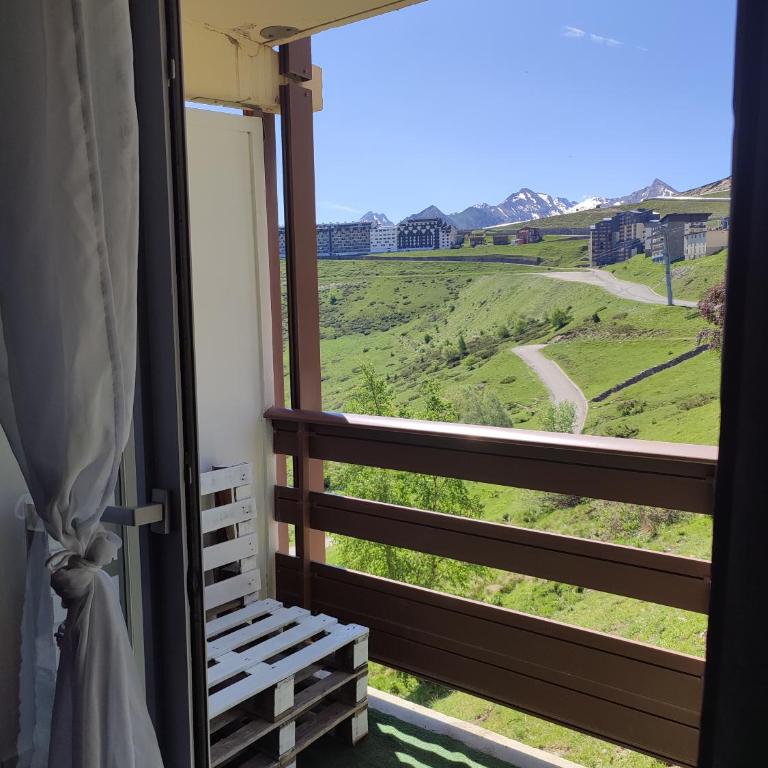Pla d' Adet, appart 4 personnes Résidence le Grand Stemm , station de ski Saint Lary , pieds des pistes et randonnées - Studio mit Bergblick - 17